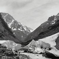 Ailefroide NW, vallée du Vénéon par Vittorio Sella en 1883