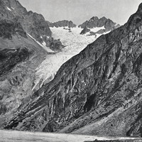 Pic de Neige Cordier - Glacier Blanc - Pré de Mme Carle en 1900 par le TCF