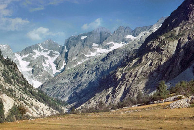 Pic des Aupillous, Les Bans, Pointe de la Pilatte, par YM en 1962