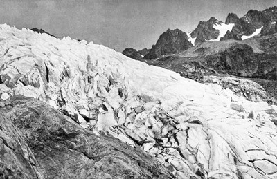 Glacier Blanc en 1900, et Montagne des Agneaux par le TCF Glacier Blanc en 1900, et Montagne des Agneaux par le TCF