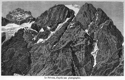 Pic sans nom, Mont Pelvoux (GRV)