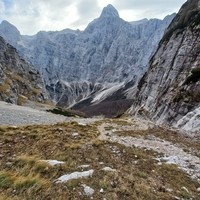 Sovatna - pod skokom - pogled nazaj