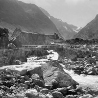 La Bérarde et le torrent des Etançons, par Henri Ferrand