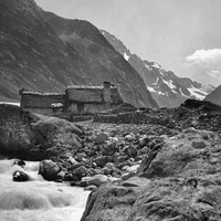 Le torrent des Etançons à la Bérarde, par Henri Ferrand
