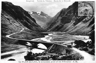 Plan du lac, au fond la tête des Fétoules (CPA) Plan du lac, au fond la tête des Fétoules (CPA)