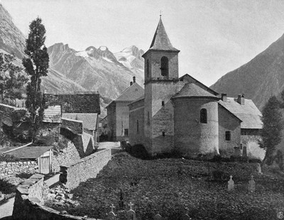 Saint Christophe en Oisans en 1900 par le TCF Saint Christophe en Oisans en 1900 par le TCF
