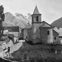 Saint Christophe en Oisans en 1900 par le TCF