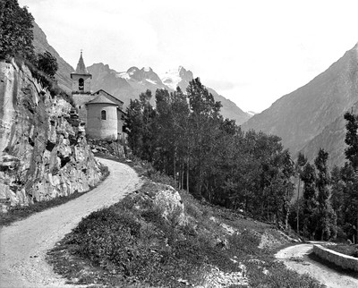 Saint-Christophe-en-Oisans, la route d'accès en 1900 par Paul Michels Saint-Christophe-en-Oisans, la route d'accès en 1900 par Paul Michels