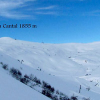 Plomb du Cantal depuis la station de Prat de Bouc