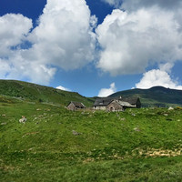 Plomb du Cantal depuis la vallée de Prat de Bouc