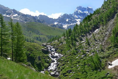 Le Guil et le Mont Viso Le Guil et le Mont Viso