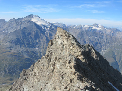 Pointe Centrale, depuis la Pointe NE