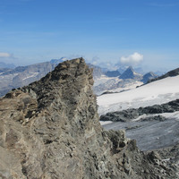 Pointe NE, depuis la Pointe Centrale