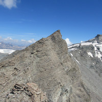 Pointe Centrale, depuis la Pointe SW