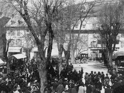 Barcelonnette: piémontais venus chercher du travail pour replanter des mélèzes