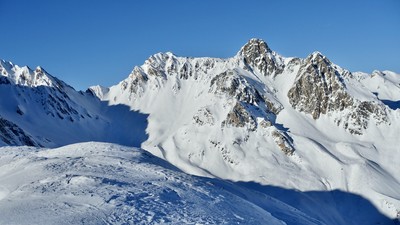 Côté Fourchon, col et sommet, et le Pain de Sucre