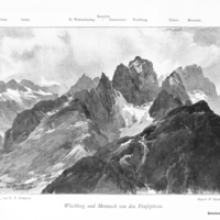 Jôf Fuart par Edward Theodore Compton