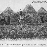 Bories de Porchères, près des carrières (CPA)
