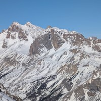 Ste Marguerite N: Zoom sur Grand Galibier, Roc Termier, Ponsonnière, Roche Robert dans le coin