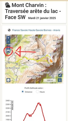 Bouton pour afficher la carte en grand Bouton pour afficher la carte en grand