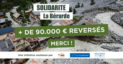 Remerciement pour la cagnotte de soutien à la Bérarde Remerciement pour la cagnotte de soutien à la Bérarde