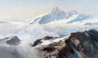 Grossglockner par Edward Theodore Compton Grossglockner par Edward Theodore Compton