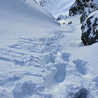 Pas de Maladecia, couloir NE