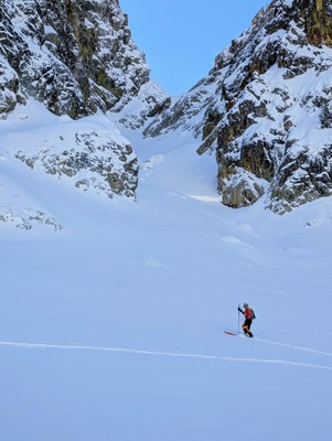 Pas de Maladecia, sous le couloir NE Pas de Maladecia, sous le couloir NE