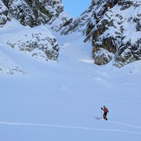 Pas de Maladecia, sous le couloir NE