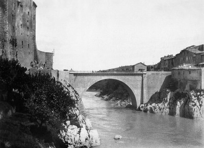 La Durance à Sisteron en 1894 par Paul Lancrenon La Durance à Sisteron en 1894 par Paul Lancrenon