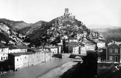 Pontaix et la Drôme, en 1894 par Paul Lancrenon Pontaix et la Drôme, en 1894 par Paul Lancrenon