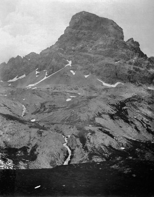 Brec de Chambeyron, en 1897 par Paul Lancrenon Brec de Chambeyron, en 1897 par Paul Lancrenon