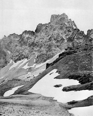 Brec de Chambeyron, en 1897 par Paul Lancrenon Brec de Chambeyron, en 1897 par Paul Lancrenon