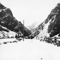 Vallée du Guil, en 1896 par Paul Lancrenon