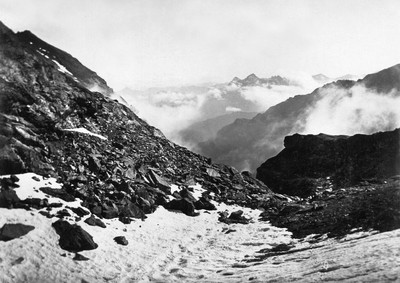 Col de Valante, versant S Col de Valante, versant S