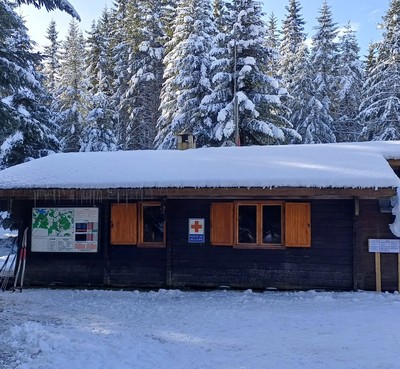 Point d'accueil : de l'espace nordique de Laubert Plateau du Roy 