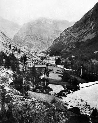 La vallée du Vénéon aux Etages par Paul Lancrenon La vallée du Vénéon aux Etages par Paul Lancrenon