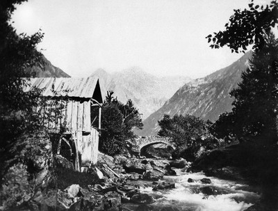 A Valjouffrey, pont des Ségouins A Valjouffrey, pont des Ségouins