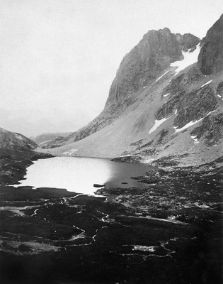 Lac Rond, en 1898 par Paul Lancrenon Lac Rond, en 1898 par Paul Lancrenon
