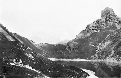 Lac du Grand Ban, en 1898 par Paul Lancrenon Lac du Grand Ban, en 1898 par Paul Lancrenon