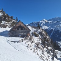 Refuge du Cuchet en hiver