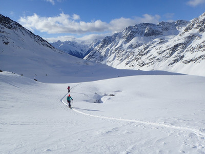 montée àla Jamspitz montée àla Jamspitz