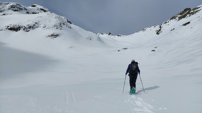 Vallon accédant au Tuc de Canejan Vallon accédant au Tuc de Canejan