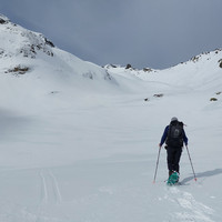 Vallon accédant au Tuc de Canejan
