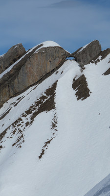Trou de la Mouche coté Grand Crêt Trou de la Mouche coté Grand Crêt