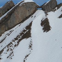 Trou de la Mouche coté Grand Crêt