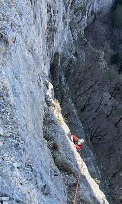 Patrick dans L3 de "Via Dolomiti" Patrick dans L3 de "Via Dolomiti"