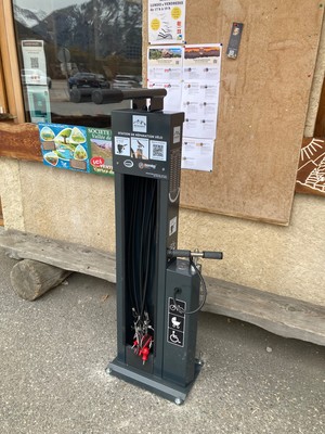 Borne vélo Nevache 