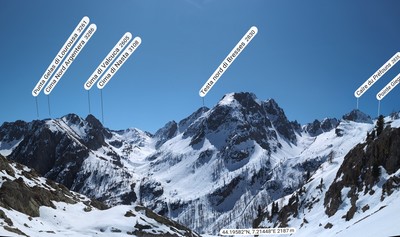 Cima Valcuca, Colleto Valasco, Bresses, Tablasses, Préfouns