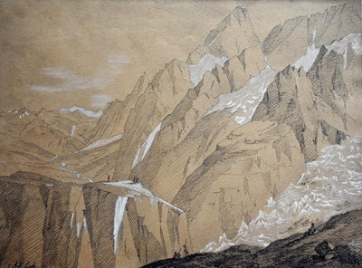Grandes Jorasses E par Jean Antoine Linck Grandes Jorasses E par Jean Antoine Linck